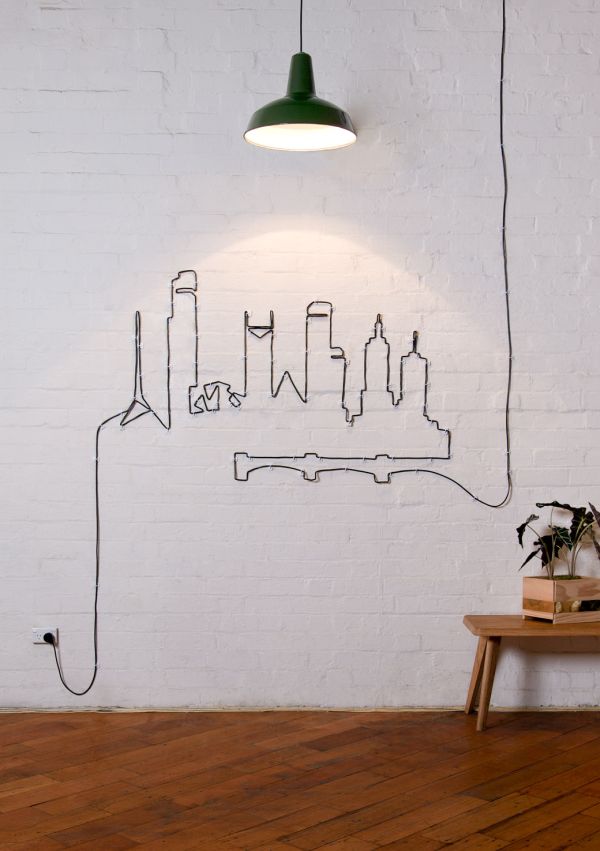 Decorar con cables 12