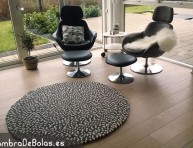 imagen Alfombras de bolas, un infaltable en la decoración