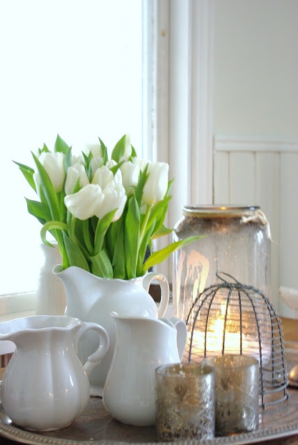 Decorar con tulipanes 13