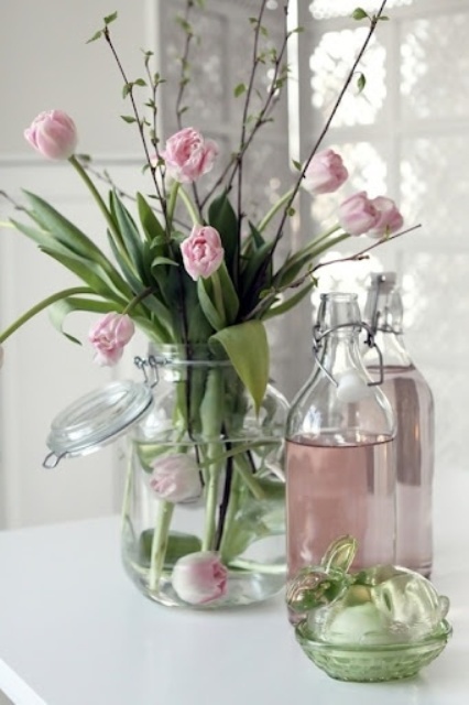 Decorar con tulipanes 5