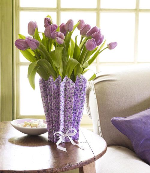 Decorar con tulipanes 9