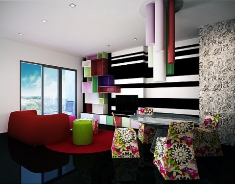 Decorar con accesorios neón 5