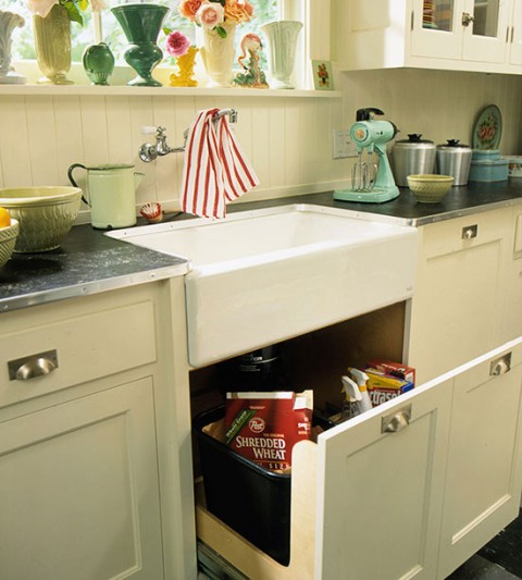 Lavabos para cocinas de estilo cottage