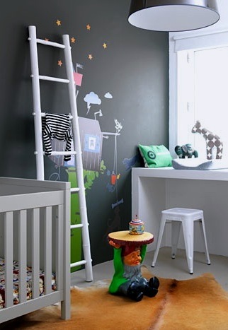 Decorar con escaleras la habitación de los peques 1