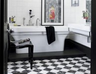 imagen Baños con inspiración Art Decó