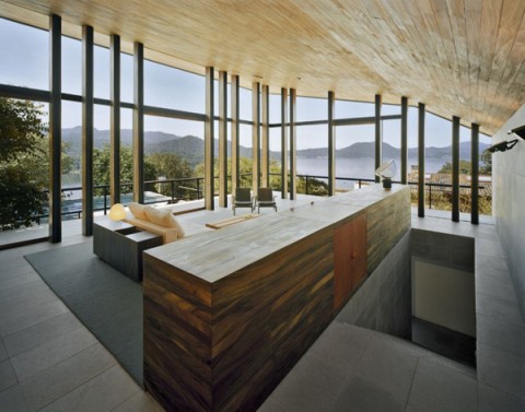 10 casas junto al lago