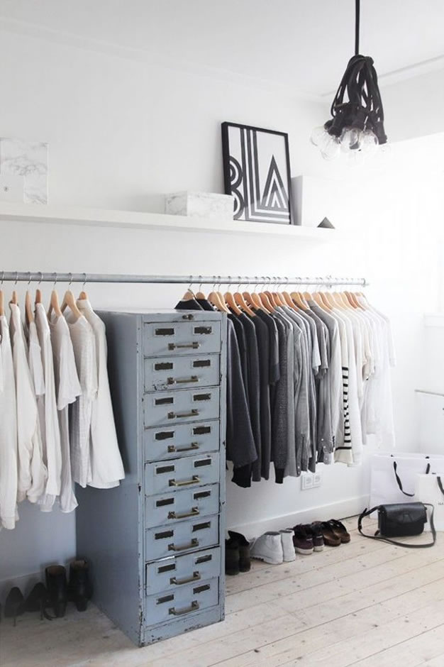 Ideas vestidores y closet 11