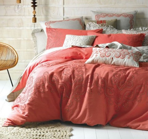 Ideas para decorar con el color coral