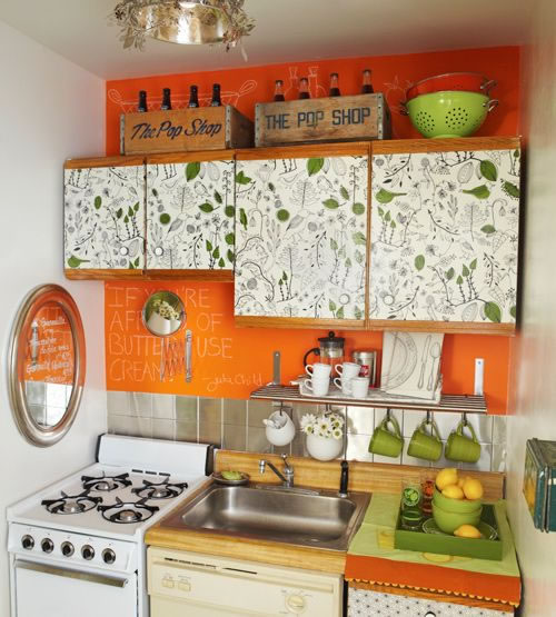 Cocina naranja 5