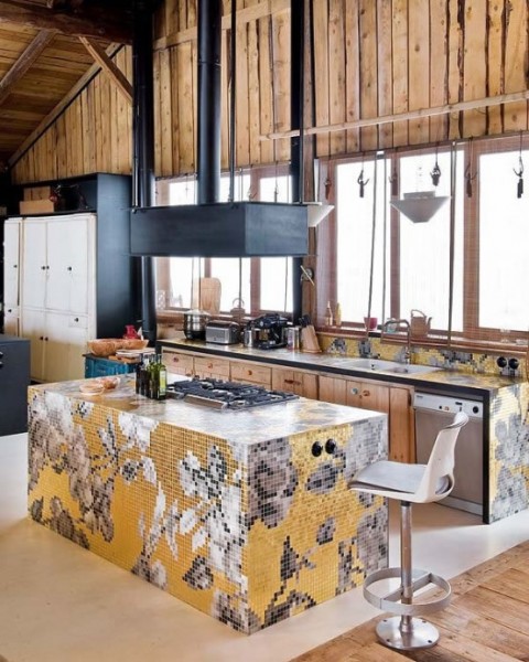 Cómo tener una cocina de estilo boho chic