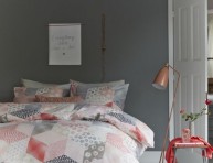 imagen 16 ideas para decorar en color gris y coral