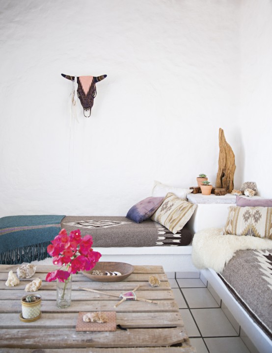 Casa de estilo boho chic con detalles mexicanos 3