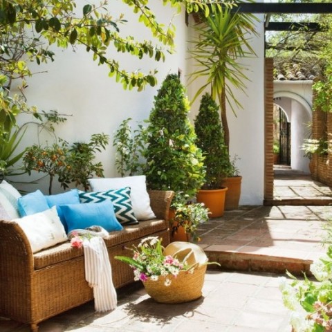 Una preciosa casa de vacaciones en el Mediterráneo