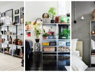 imagen 15 ideas para decorar con estanterías metálicas