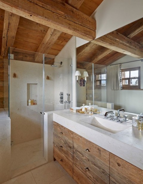 18 impresionantes cuartos de baño para chalet