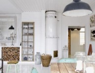 imagen Impresionantes cocinas en estilo rústico escandinavo