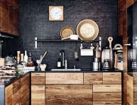 imagen Originales decoraciones en madera para la cocina