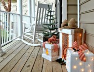 imagen Decora con luces navideñas la entrada a tu casa