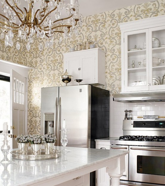 16 cocinas con mucho glamour