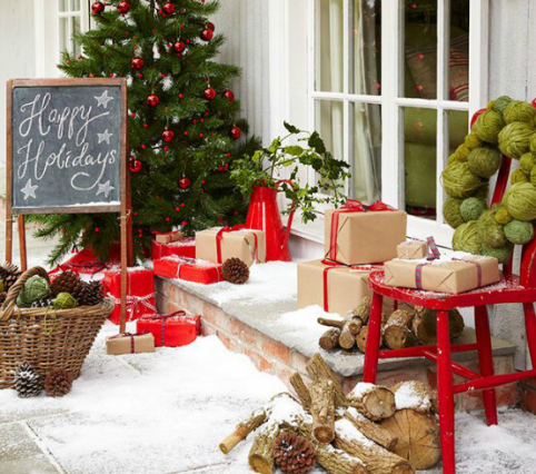 Ideas para decorar la puerta de casa esta Navidad