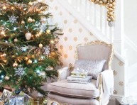 imagen La belleza del dorado en la decoración navideña