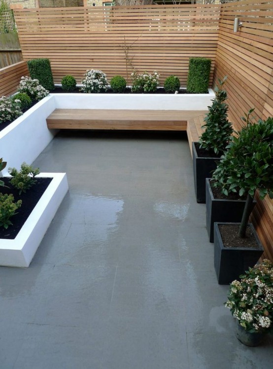 Ideas de terrazas minimalistas 2