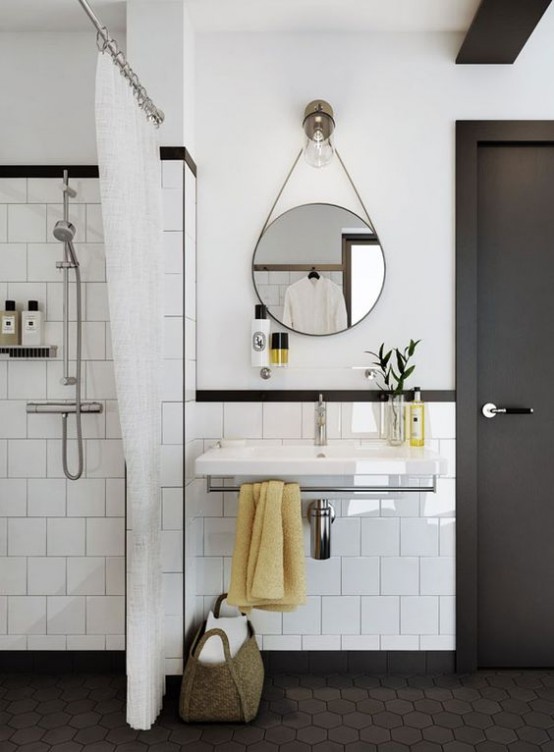 Cuartos de baño estilo años 50