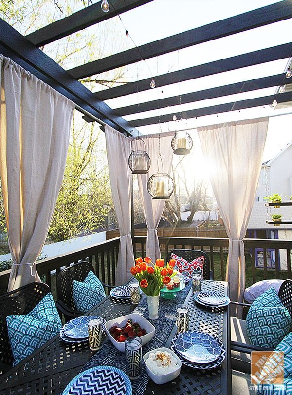 10 maneras de decorar tu pérgola