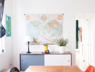 imagen 17 ideas para decorar con mapas