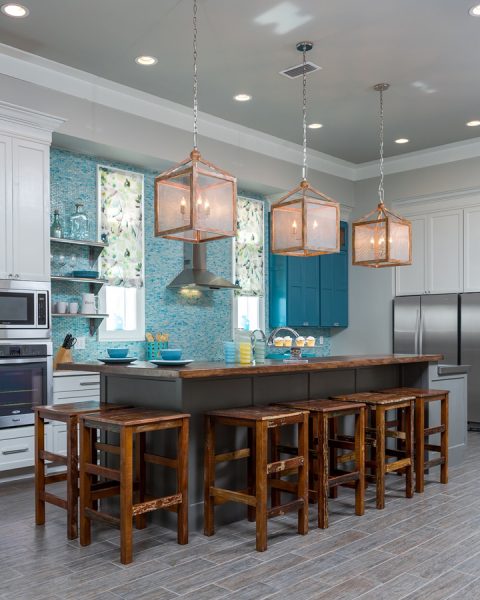 una-cocina-en-color-turquesa-02 | Guía para Decorar