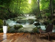 imagen Propuestas para decorar paredes con murales fotográficos