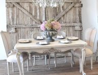 imagen Crea un comedor shabby chic con estas ideas