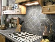 imagen Encimeras de azulejos para la cocina