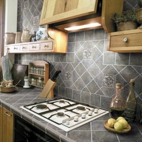 Ideas De Encimeras De Azulejos Para Decorar La Cocina