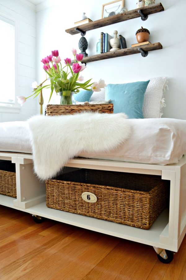 Aplastar amanecer Existe 21 inspiradoras camas DIY para la habitación