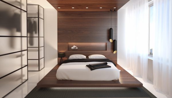 Paredes con diseños de madera para decorar habitaciones