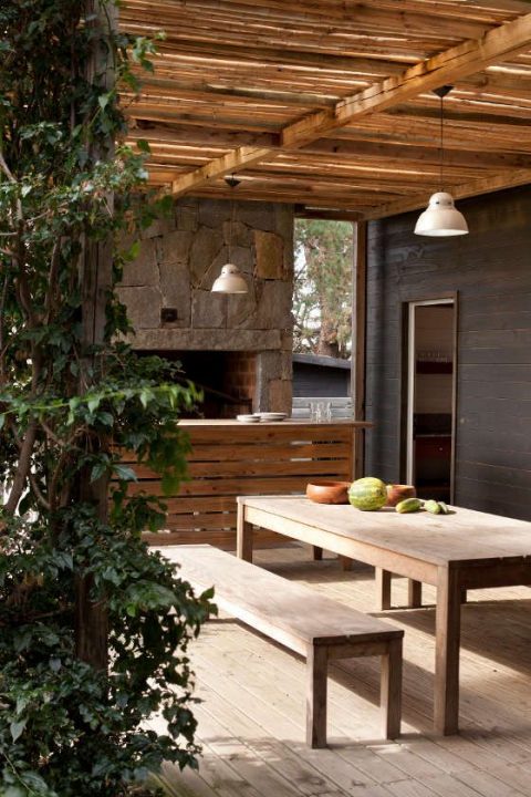18 modernos comedores al aire libre