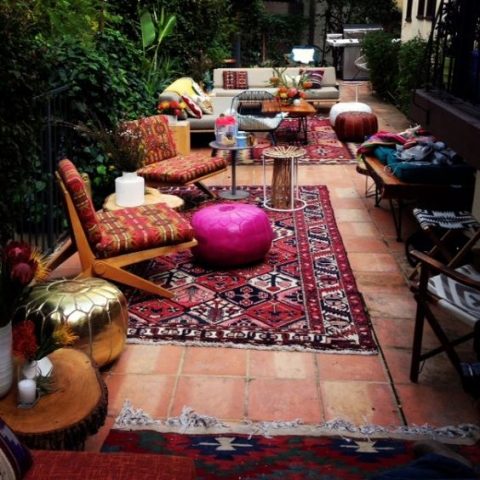 15 Ideas para decorar tu terraza en estilo boho marroquí
