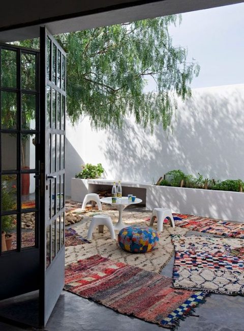 15 Ideas para decorar tu terraza en estilo boho marroquí