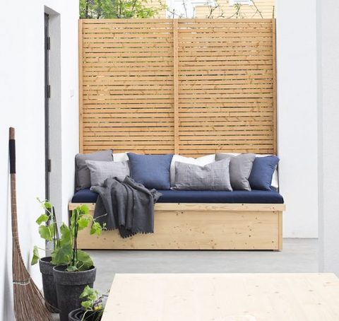 Mobiliario de almacenamiento para exterior