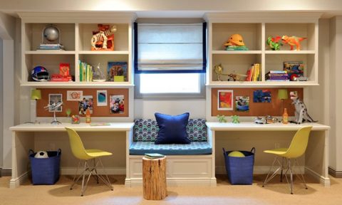 Ideas para crear una zona de estudio para tus hijos