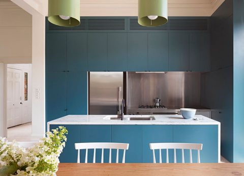 Colores increíbles para tus armarios de cocina