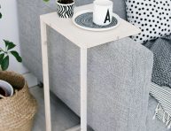 imagen Mesa auxiliar DIY para el sofá