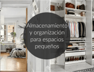 imagen Almacenamiento y organización para espacios pequeños