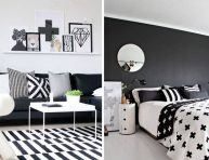 imagen Sugerencias para decorar en blanco y negro