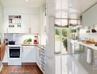 imagen Consejos para decorar una cocina pequeña alargada