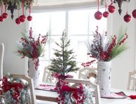 imagen 12 bonitas decoraciones para la mesa de Navidad