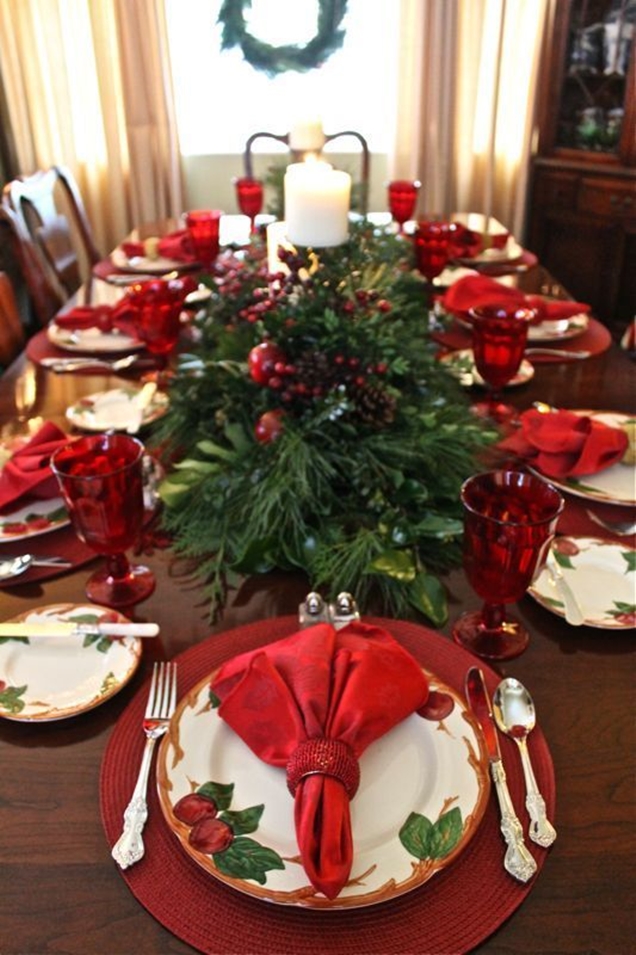 12 bonitas decoraciones para la mesa de Navidad ¡Toma nota!
