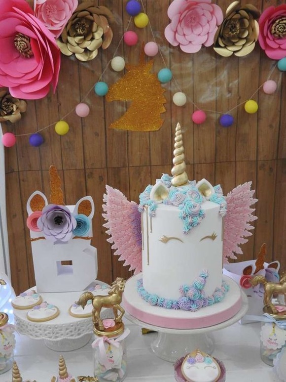 Ideas de decoración de unicornio para cumpleaños