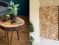 imagen Hermosos proyectos hechos con rebanadas de madera